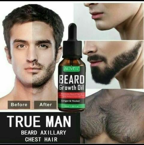 Beard Growth oil promotes BEARD GROWTH